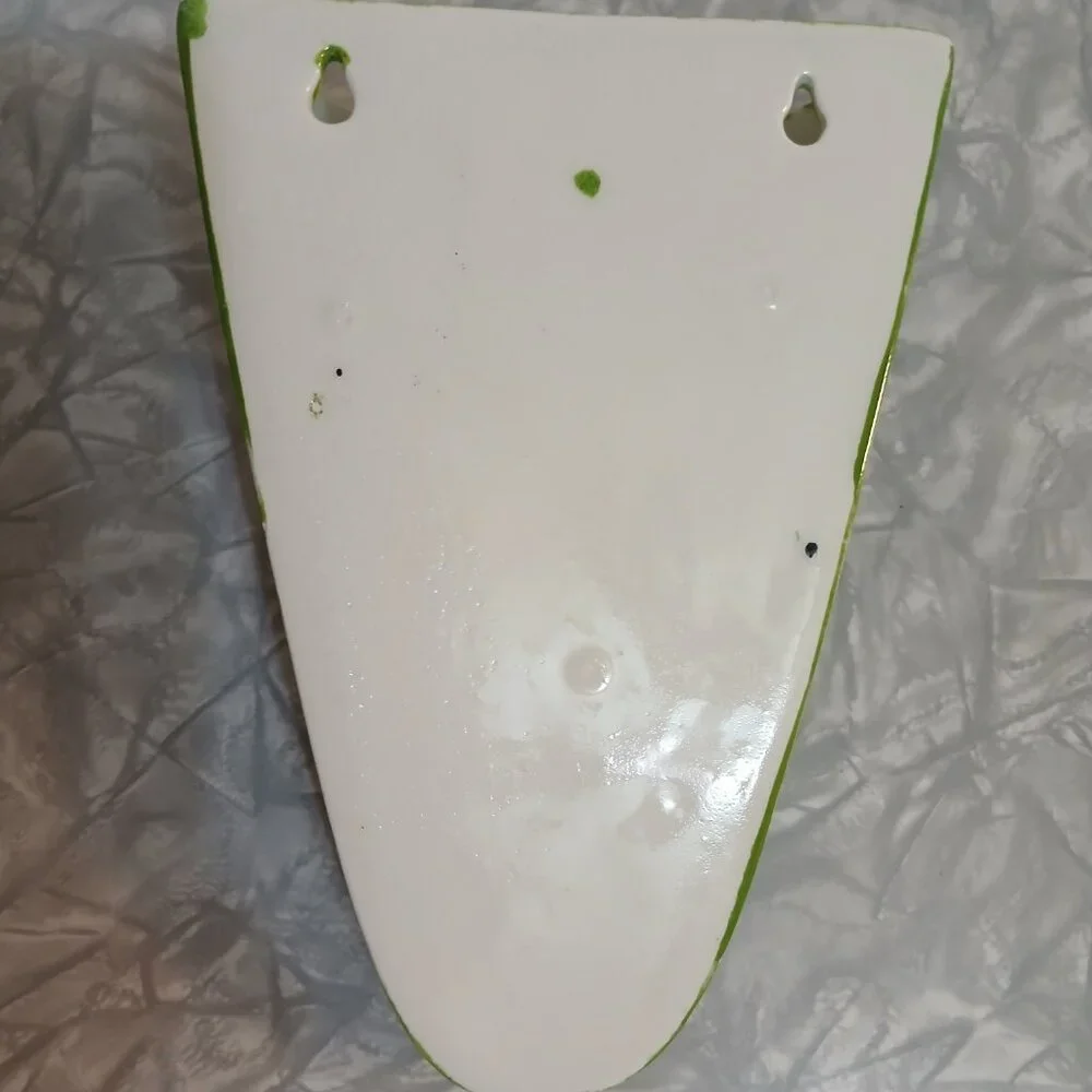 Green Wall Pocket with Dragonfly, Butterfly & Bumble Bee Design - Picture 5 of 5